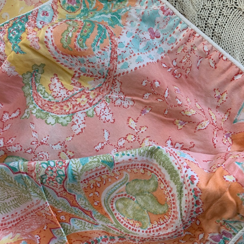 Vintage Ralph Lauren Paisley Euro shams